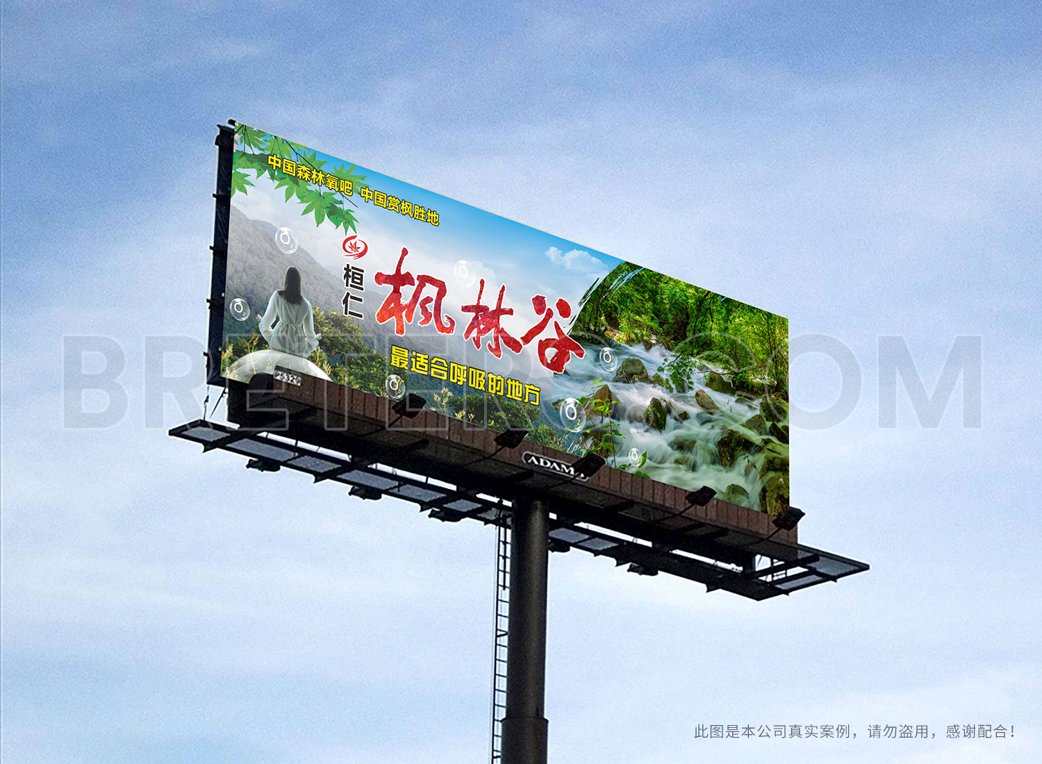 桓仁楓林谷森林公園擎天柱設計